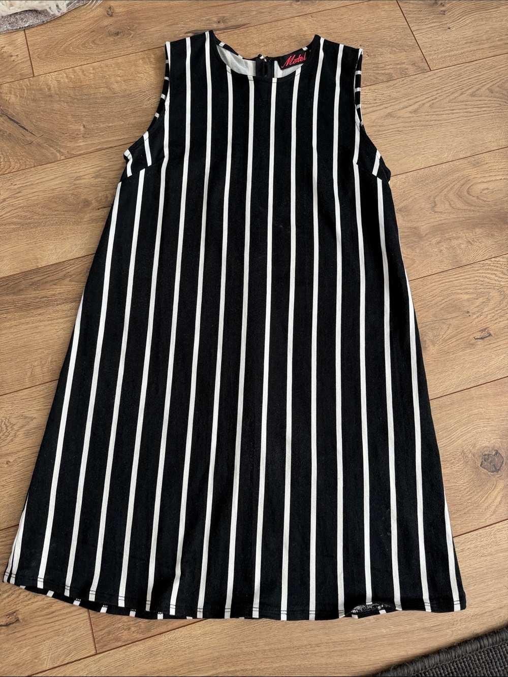 Motel Striped A-line Dress